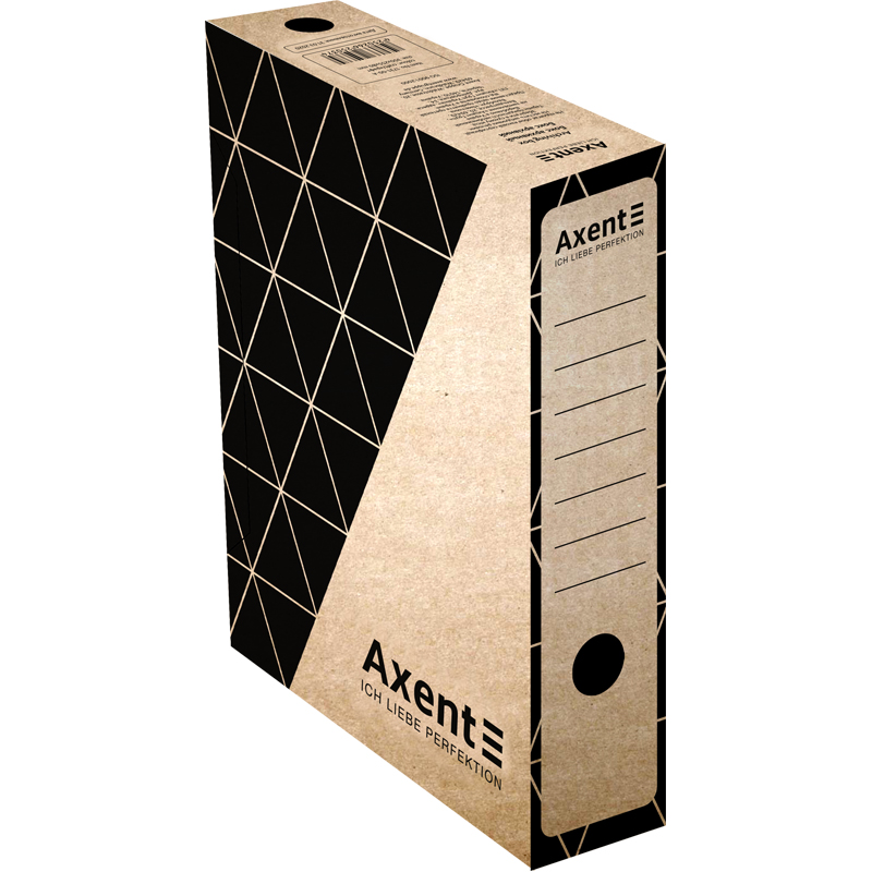 Бокс архівний Axent 80 мм крафт 1731-00-A