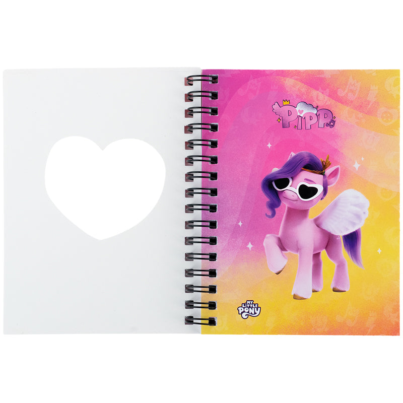 Блокнот на спіралі Kite My Little Pony LP24-229, А6, 80 аркушів, клітинка. Фото 2