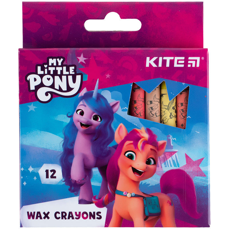 Крейда воскова My Little Pony 12 кольорів LP24-070