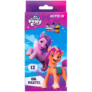 Пастель масляна Kite My Little Pony LP24-071, 12 кольорів