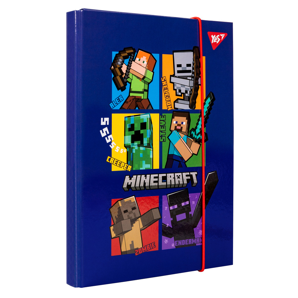 Папка для зошитів Yes картонна В5 Minecraft 500238