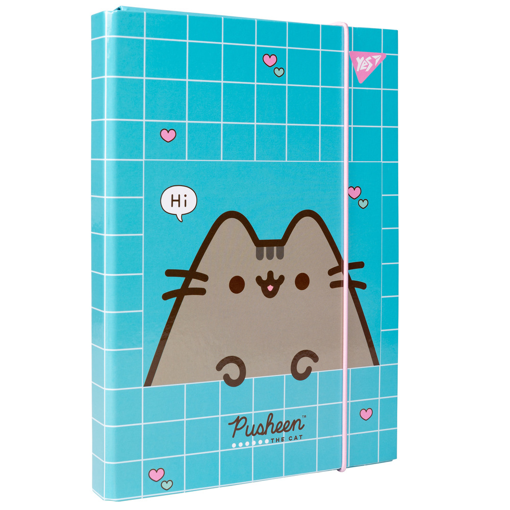 Папка для зошитів Yes картонна В5 Pusheen 500239