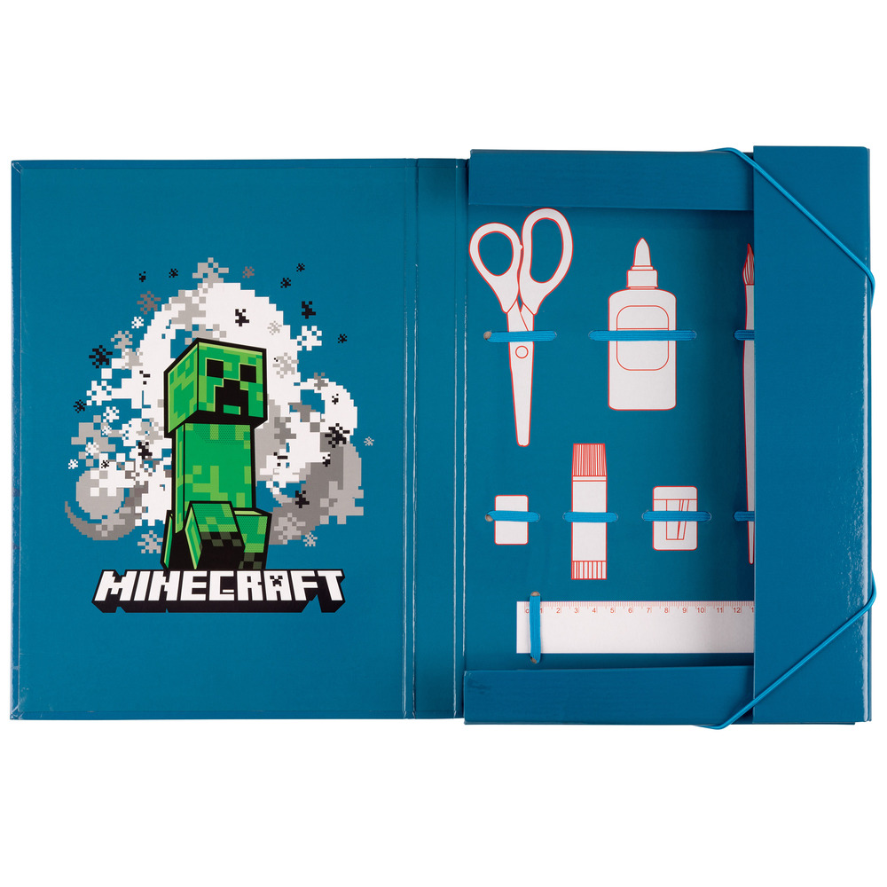 Папка для праці Yes Minecraft картонна A4 500235. Фото 2