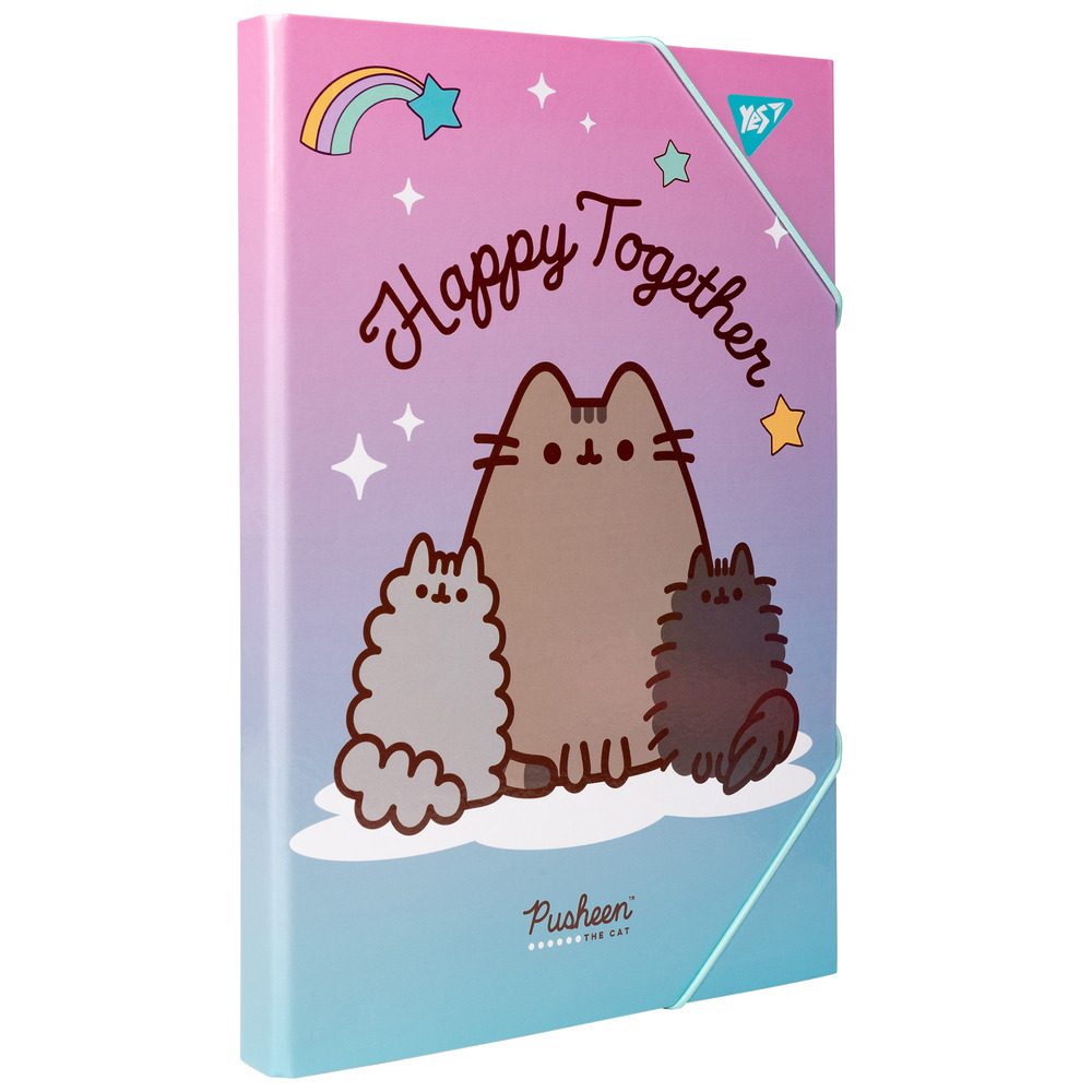 Папка для праці Yes Pusheen картонна A4 500236