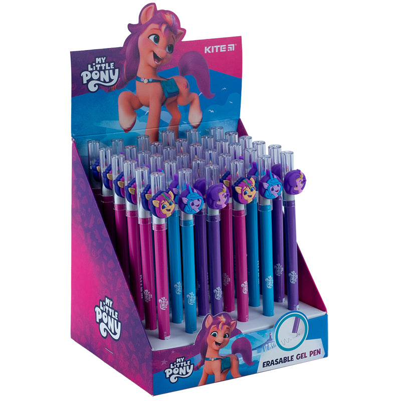 Ручка гелева пиши-стирай Kite My Little Pony LP24-352, синя