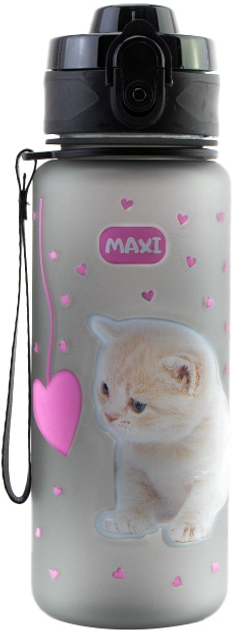 Пляшка для води Maxi 500 мл, сіра MX61325