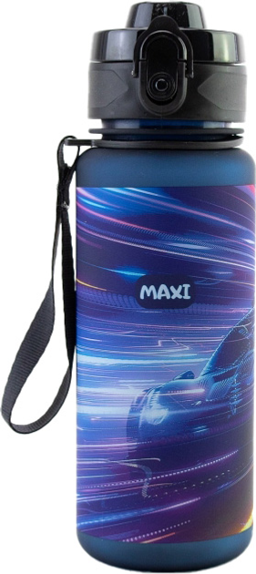 Пляшка для води Maxi 500 мл, синя MX61326