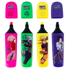 Маркер Highlighter Kite Naruto NR24-444, набір з 4-х кольорів. Фото 3