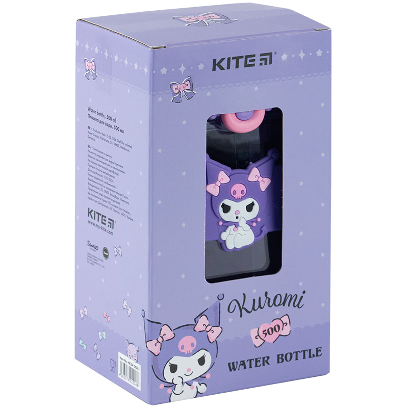 Пляшечка для води Kite Kuromi HK24-1203-1, 500 мл. Фото 7