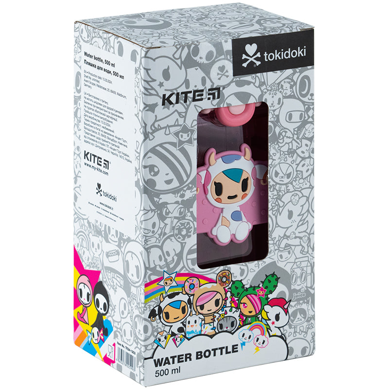 Пляшечка для води Kite tokidoki TK24-1203, 500 мл. Фото 16