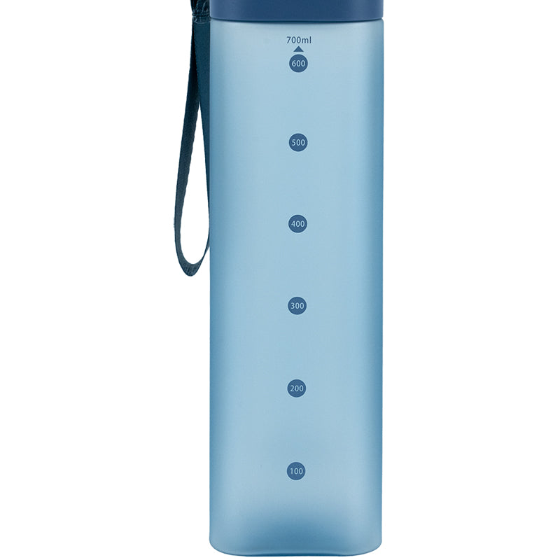 Пляшечка для води квадратна Kite K24-1210-1, 700 мл, синя. Фото 3