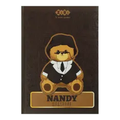 Щоденник шкільний ZiBi Nandy Bear B5 48 аркушів тверда обкладинка ZB.13821