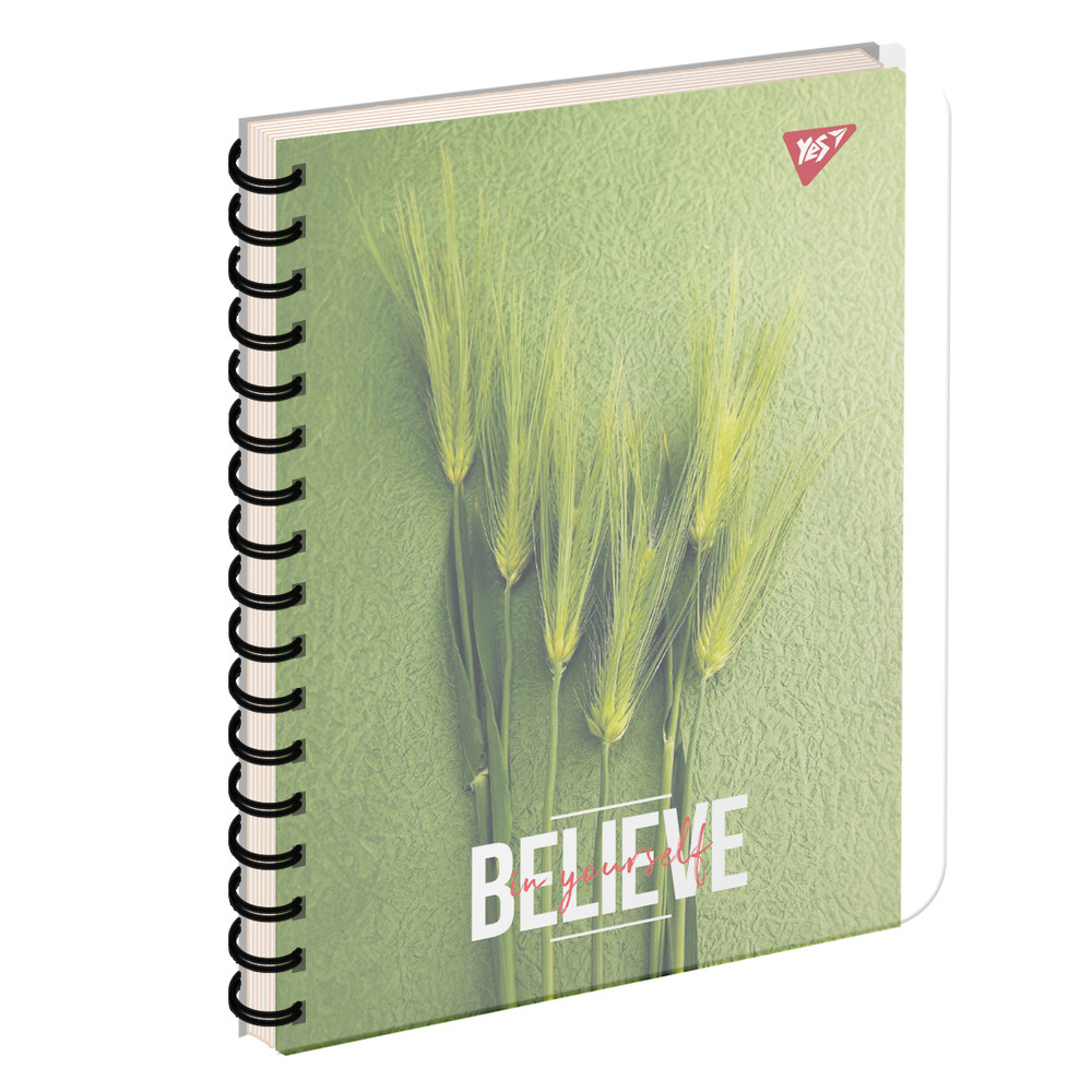 Зошит для записів YES А5 144 аркуша клітинка Believe in yourself 681952