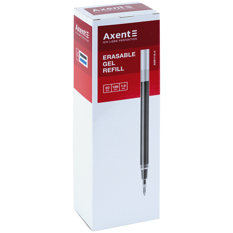 Стержень Axent гелевий 1115 1,0 мм 126мм чорний AGR1115-01-A