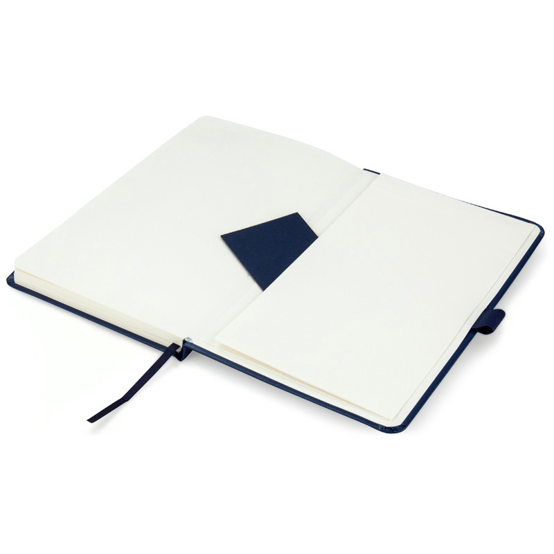 Книга записна Axent Partner 8306-02-A, A5, 125x195 мм, 96 аркушів, крапка, тверда обкладинка, темно-синя. Фото 6