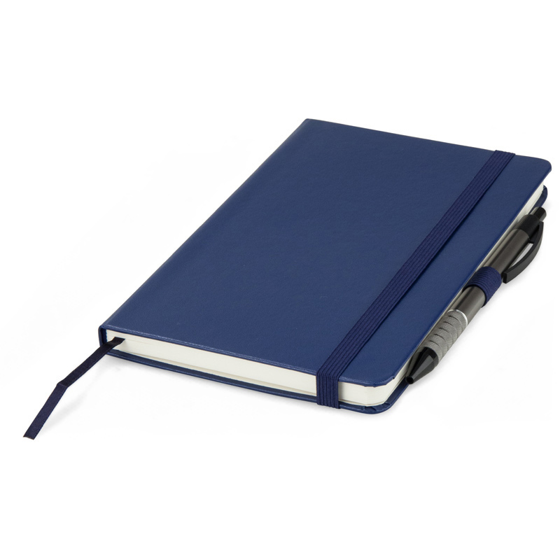 Книга записна Axent Partner 8306-02-A, A5, 125x195 мм, 96 аркушів, крапка, тверда обкладинка, темно-синя. Фото 7