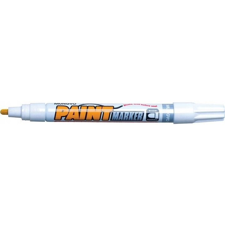 Олійний маркер Mungyo Paint Marker білий TT5400