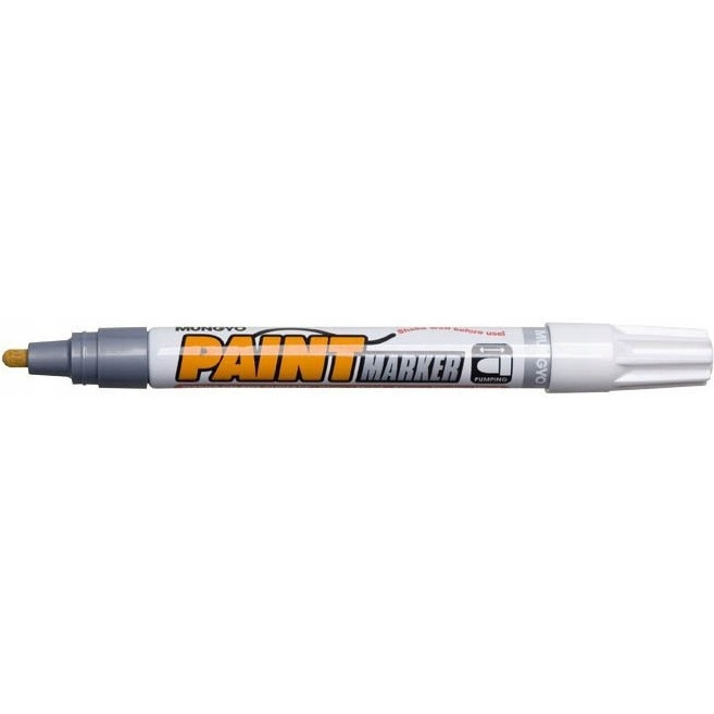 Олійний маркер Mungyo Paint Marker срібний TT5402