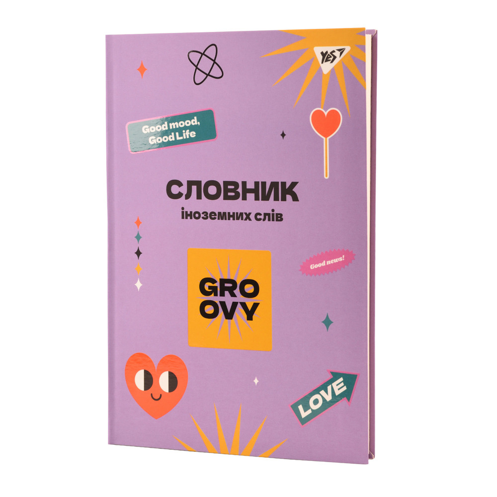 Зошит словник для запису іноземних слів Yes В5 72 аркушів Groovy 911580. Фото 8