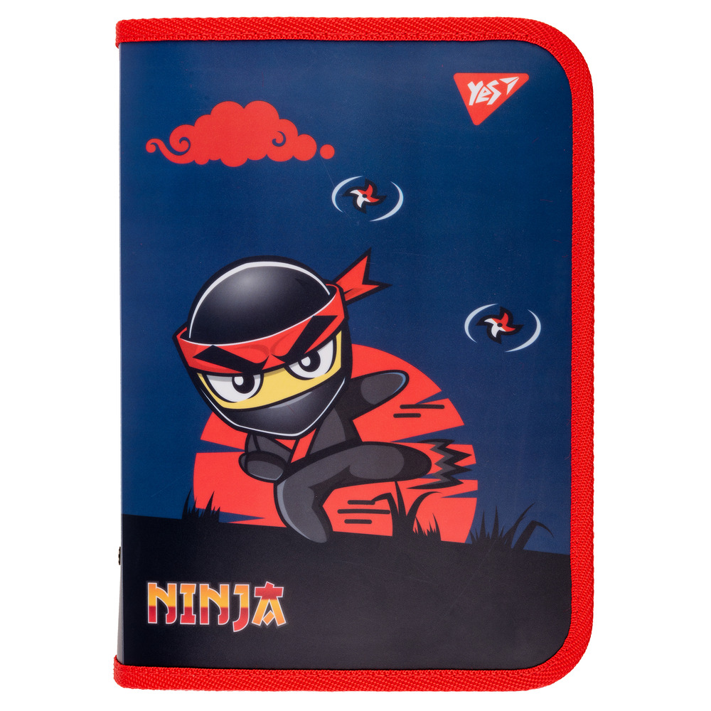 Папка для зошитів пластикова на блискавці Yes Ninja В5 492154