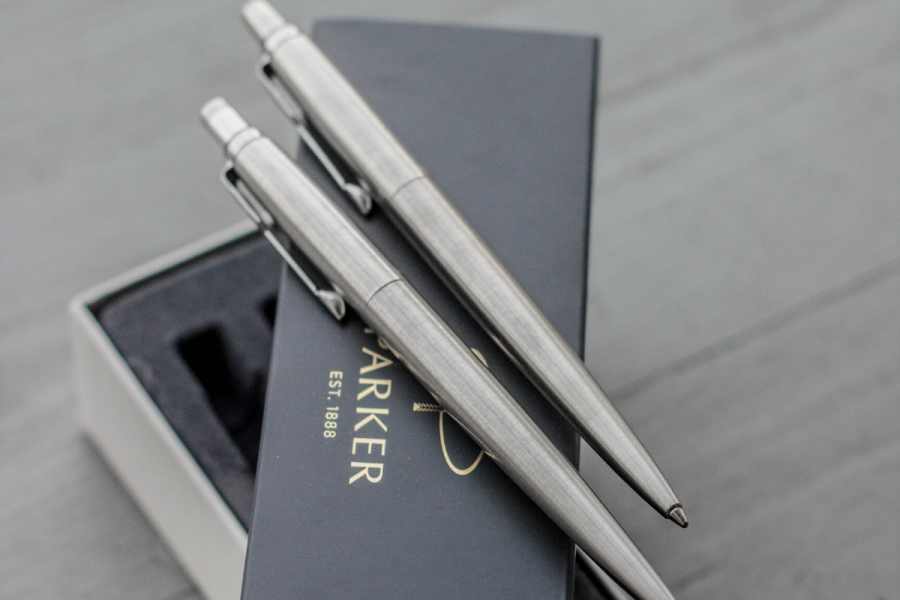 Набір Parker Jotter сталь кулькова+олівець в подарунковій упаковці 16172b19. Фото 4