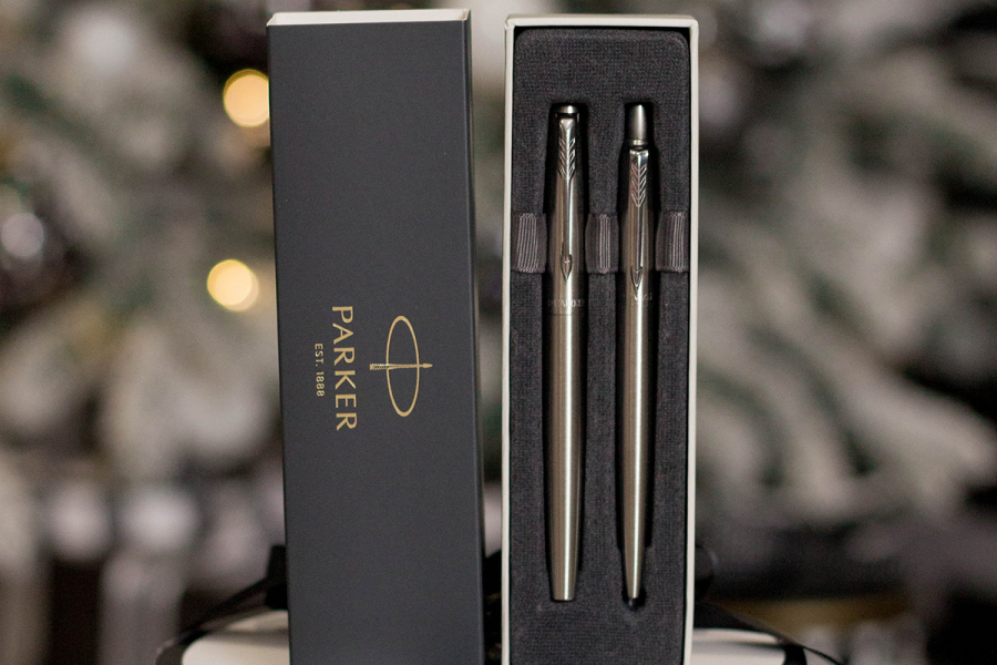Набір Parker JOTTER Stainless Steel CT FP+BP (перова + кулькова) 16192b19. Фото 4