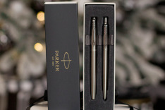 Набір Parker JOTTER Stainless Steel CT FP+BP (перова + кулькова) 16192b19. Фото 4