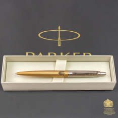 Ручка кулькова Parker JOTTER XL UKRAINE Matt Gold CT BP Тризуб 13432_T001b. Фото 5