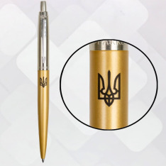 Ручка кулькова Parker JOTTER XL UKRAINE Matt Gold CT BP Тризуб 13432_T001b. Фото 2