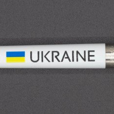 Ручка кулькова Parker JOTTER Originals UKRAINE White CT BP Прапор + Україна 15032_T1403u. Фото 4