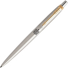 Ручка кулькова Parker JOTTER Stainless Steel GT BP Тризуб ОУН 16032_T030b. Фото 3
