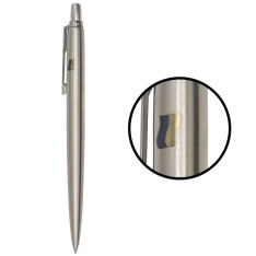 Ручка кулькова Parker JOTTER UKRAINE Stainless Steel CT BP Прапор синьо-жовтий на ковпачку 16132_T008c2