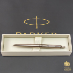 Ручка кулькова Parker JOTTER UKRAINE Stainless Steel CT BP Тризуб ЗСУ 16132_T039t. Фото 4