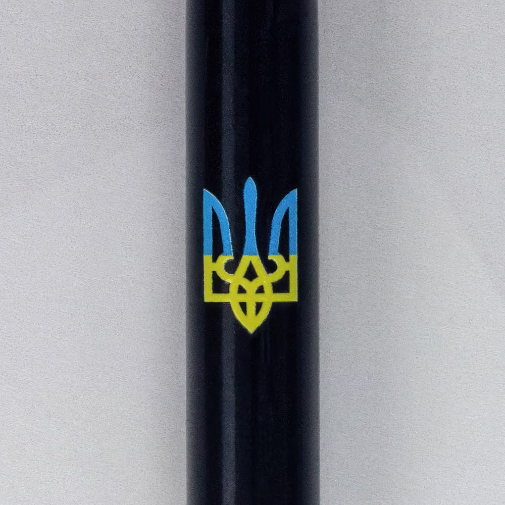 Ручка-ролер Parker IM UKRAINE Black GT RB Тризуб синьо-жовтий 22022_T0016u. Фото 3
