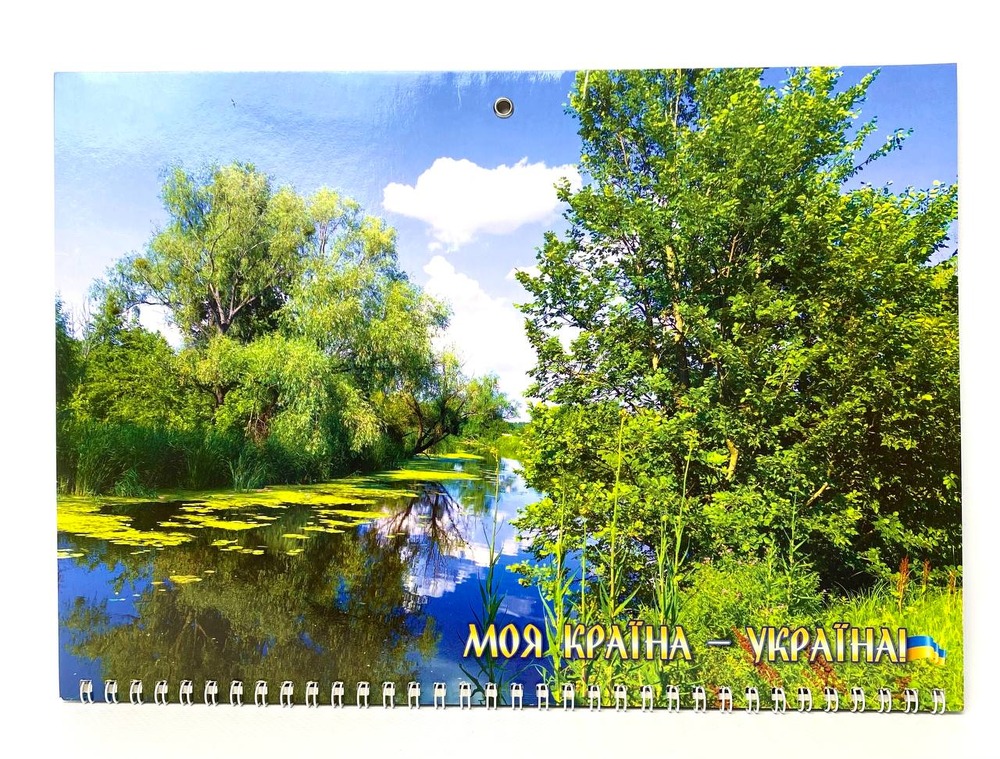 Календар 2026 настінний квартальний 3 пружини (асорті). Фото 10