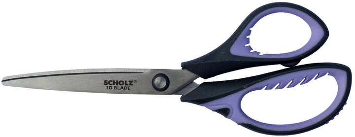 Ножиці офісні SCHOLZ BLADE 21см 3D прогумовані ручки (4206SCH). Фото 2