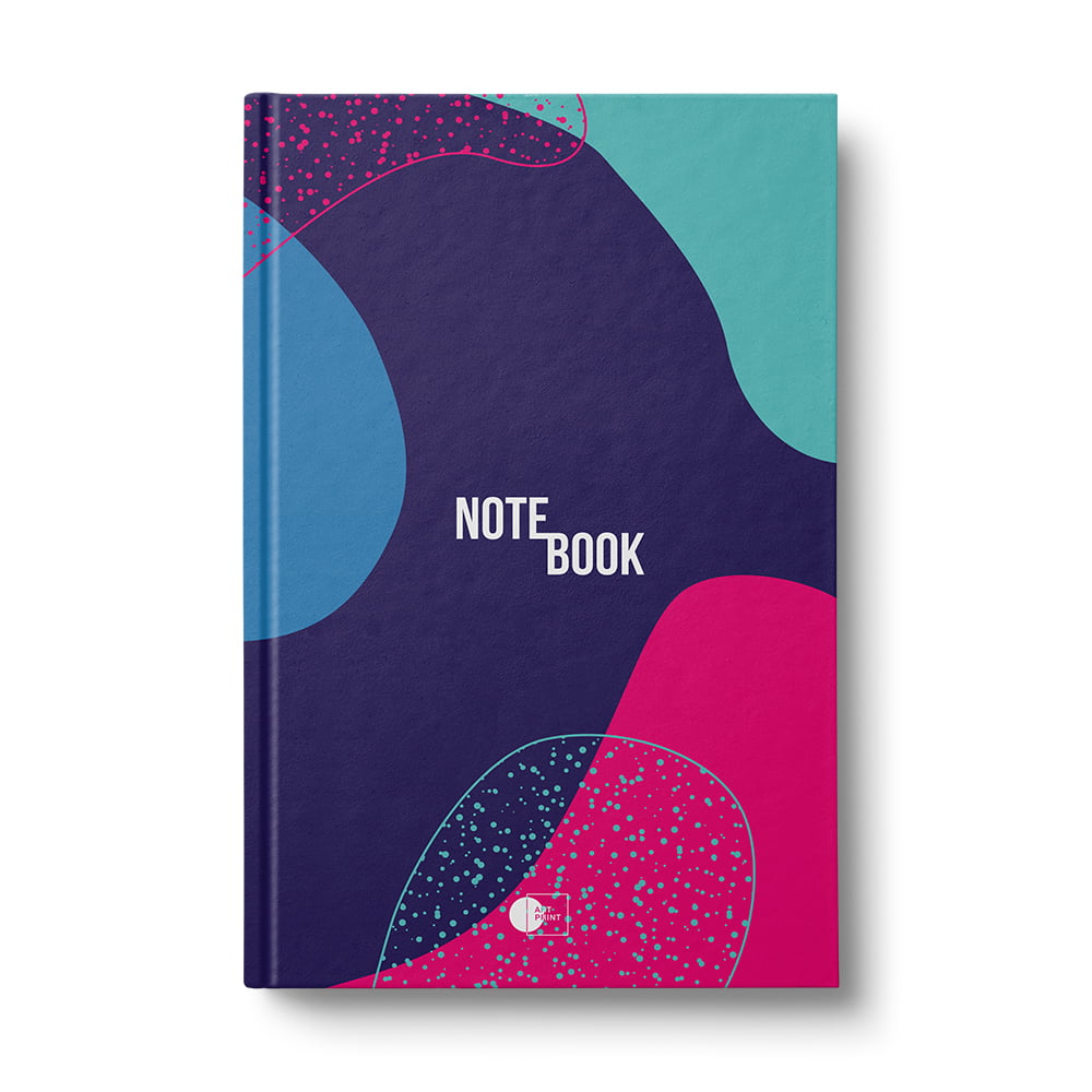 Ділова книга АртПринт Abstract notebook А4 192 аркушів в клітинку асорті дизайнів ДК-192-А4#