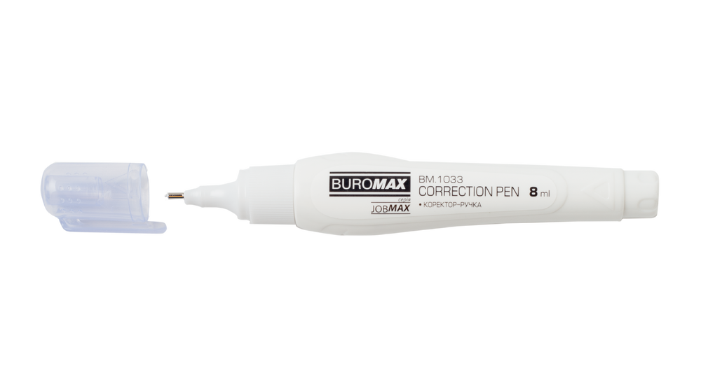 Коректор-ручка 8 мл Buromax спиртова основа BM.1033. Фото 2