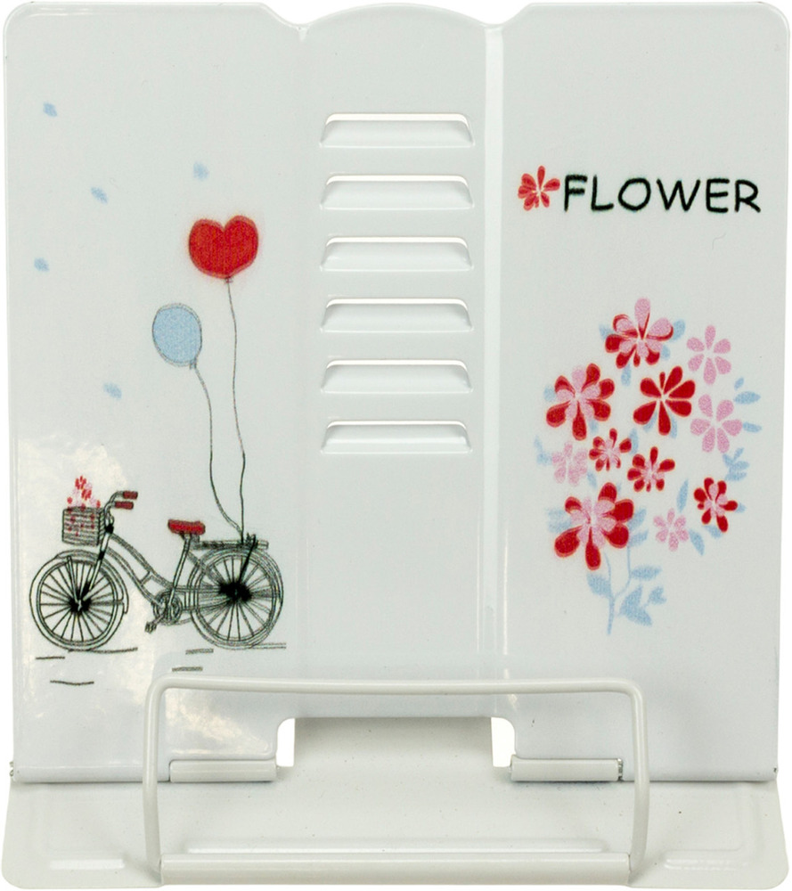 Підставка для книг Josef Otten метал. "Flower" 15,2*15,2см,mix, 1шт/этик.. Фото 2