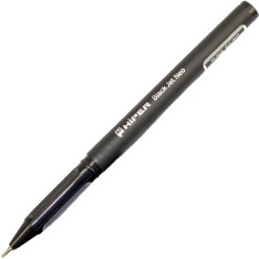 Ручка Hiper масляна Black Jet NEO 1.0мм (чорна) HO-150. Фото 3