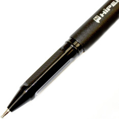 Ручка Hiper масляна Black Jet NEO 1.0мм (чорна) HO-150. Фото 4