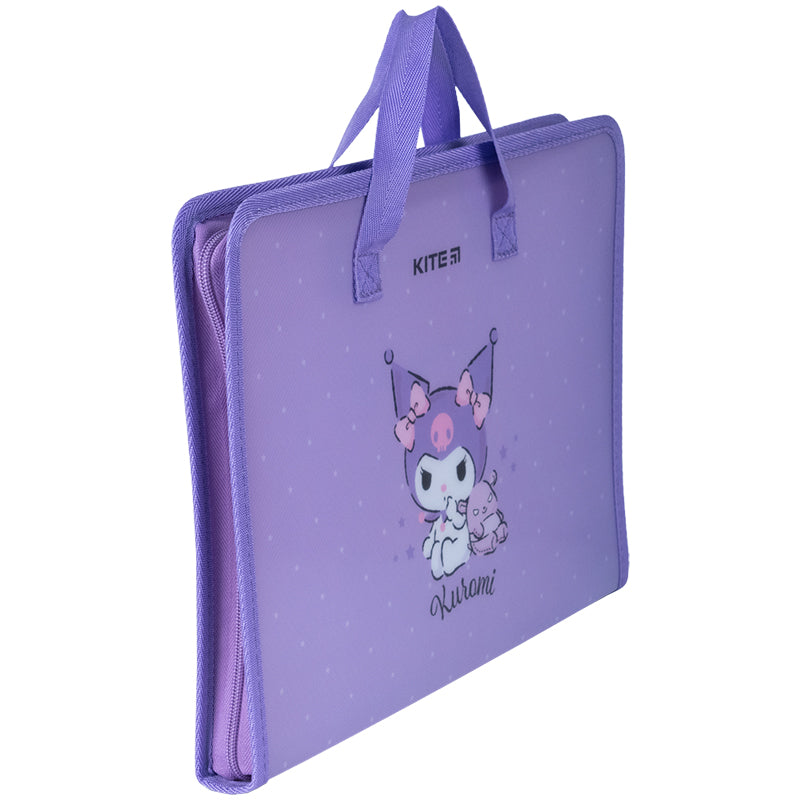 Папка-портфель на блискавці Kite Kuromi HK24-202, 1 відділення, A4. Фото 3
