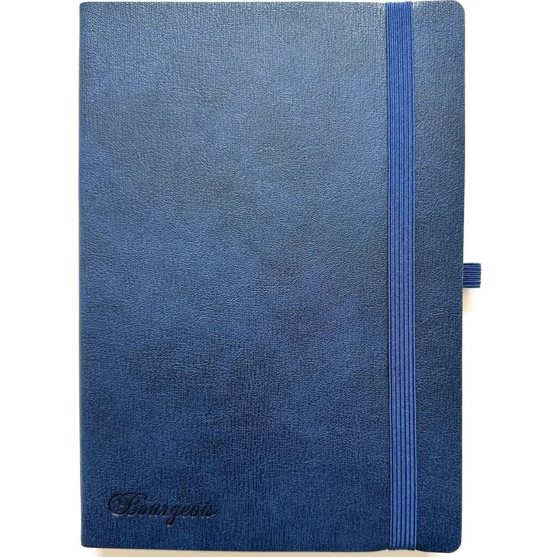 Щоденник недатований Bourgeois А5, клітинка, штучна шкіра 00-00029380