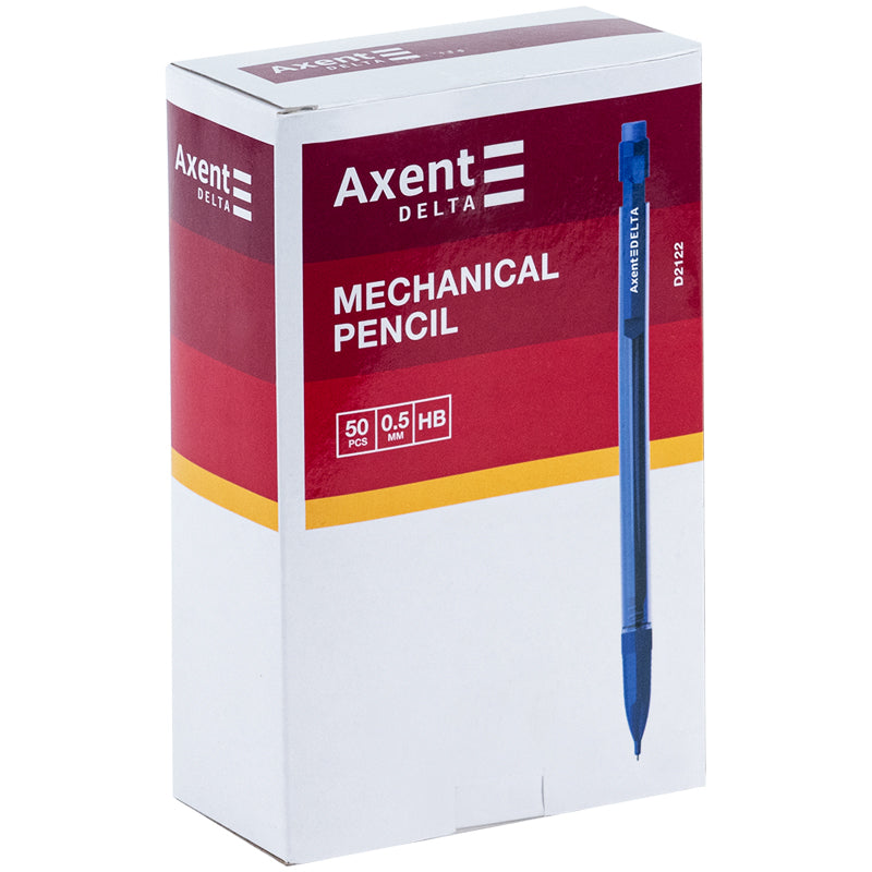 Олівець механічний Axent з гумкою, HB, 0.5 мм D2122