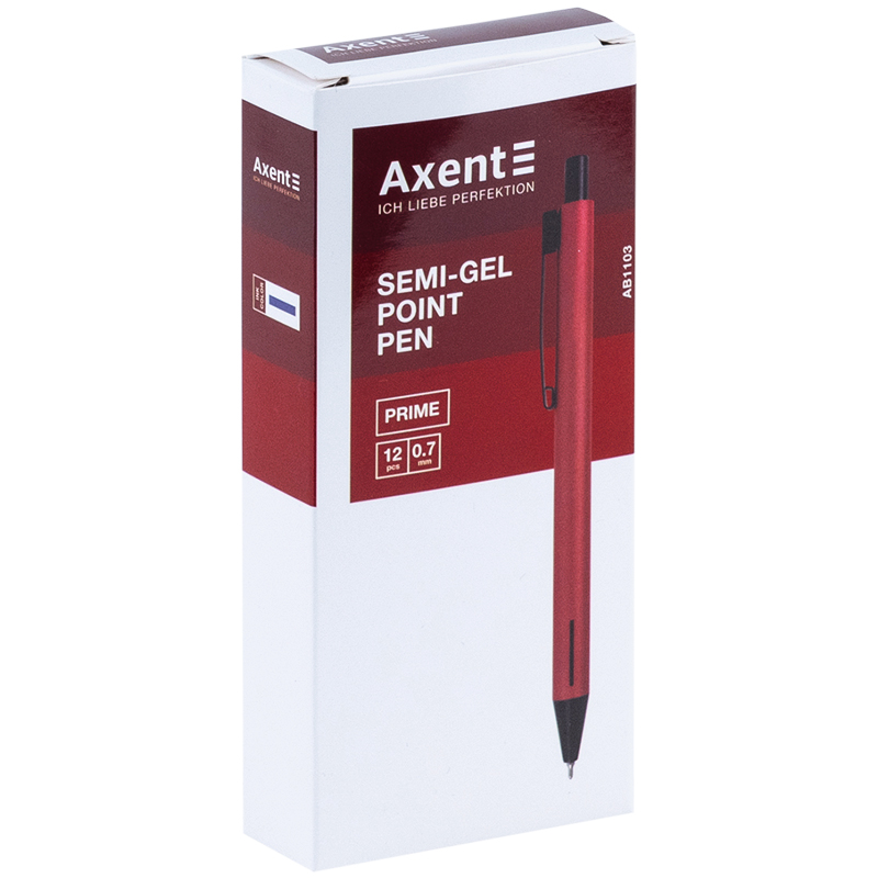 Ручка кулькова автоматична Axent Prime AB1103-10-02-A, 0.7 мм, синя. Фото 2