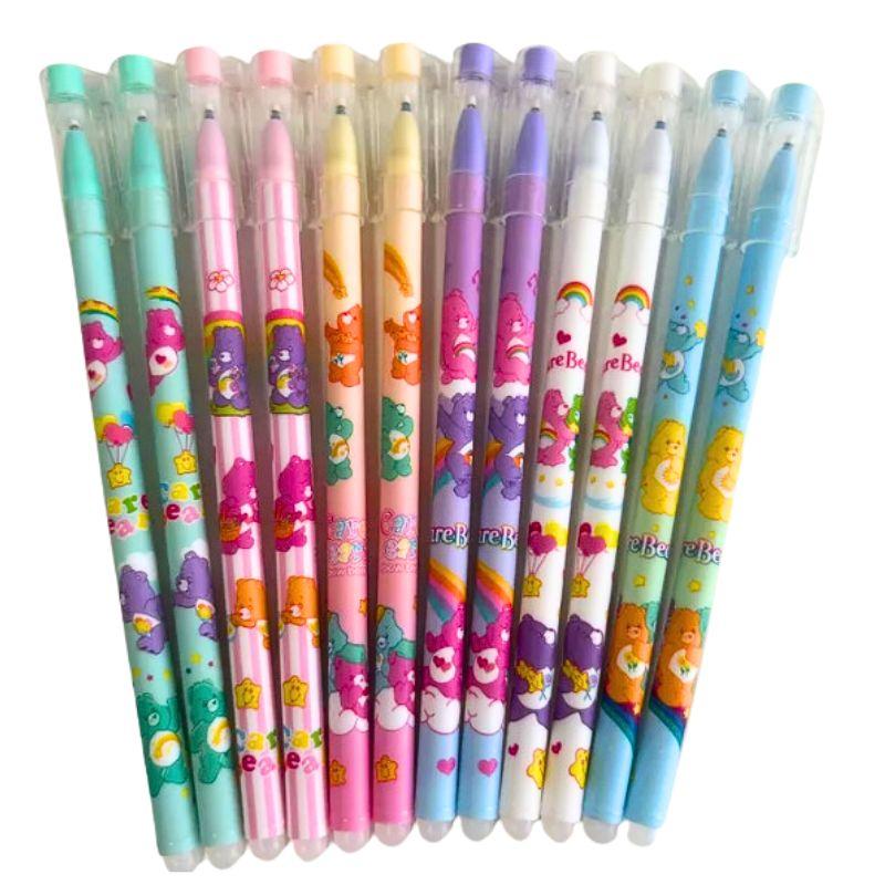 Ручка Aodemei гелева пиши-стирай синя 0,5 мм Care Bears (12шт/уп) 1890