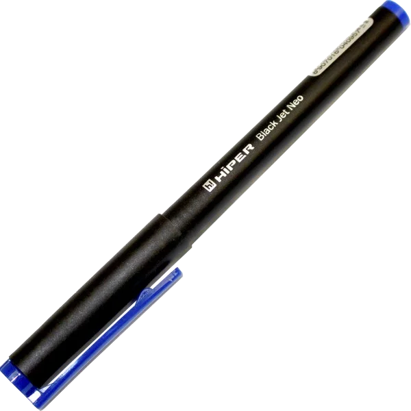 Ручка Hiper масляна Black Jet NEO 1.0мм (синя) HO-150