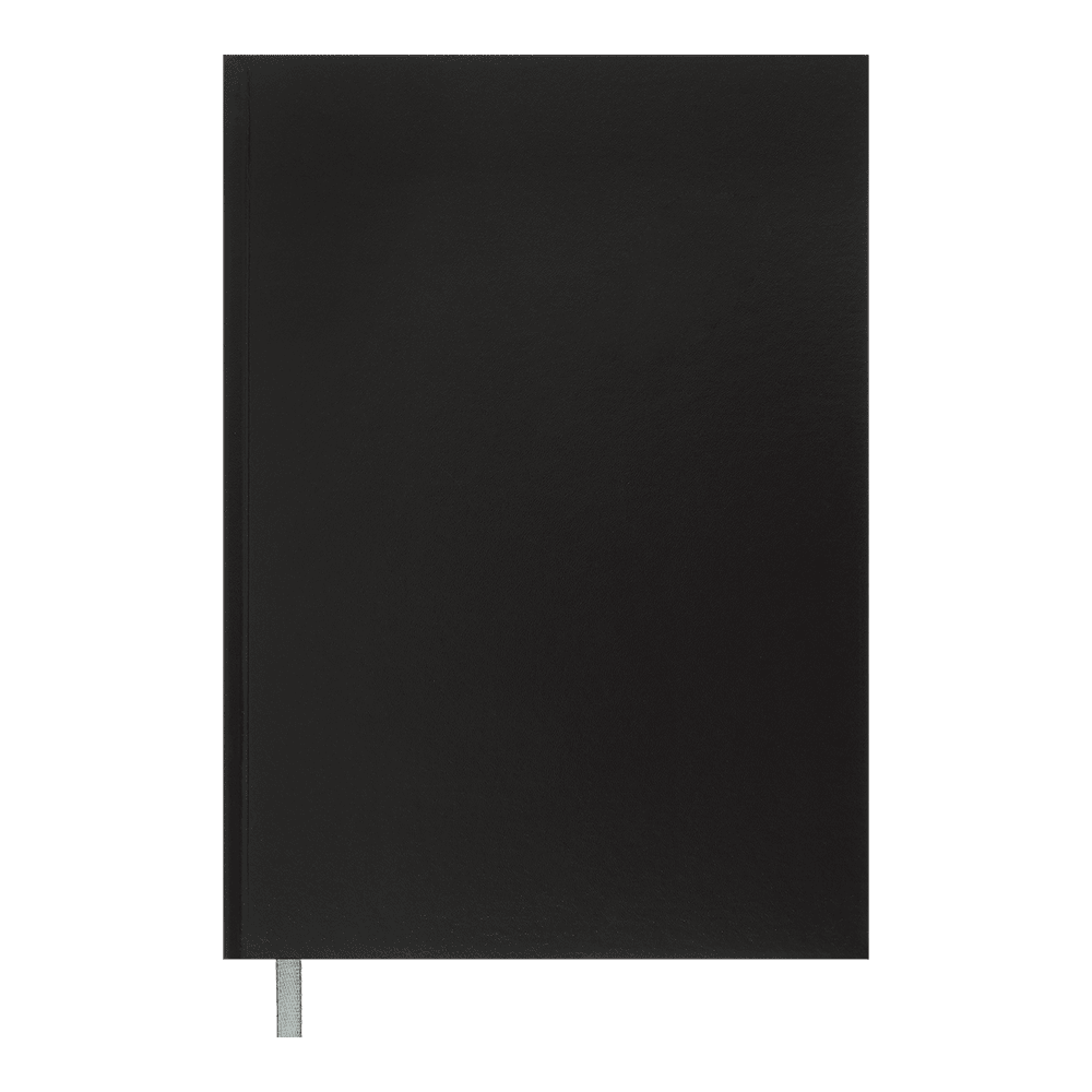 Книга канцелярська Buromax Optimal А4 144 аркуши в клітинку чорна BM.24419103-01