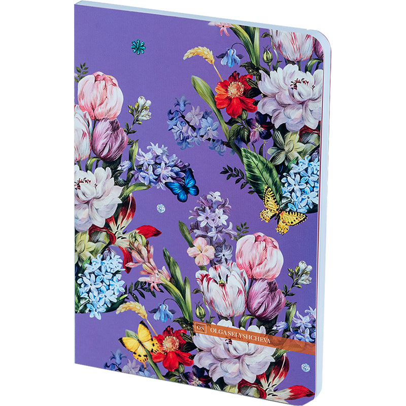 Книга записна Axent Secret Garden 8700-10-A-OS, A5, 80 аркушів, клітинка. Фото 2