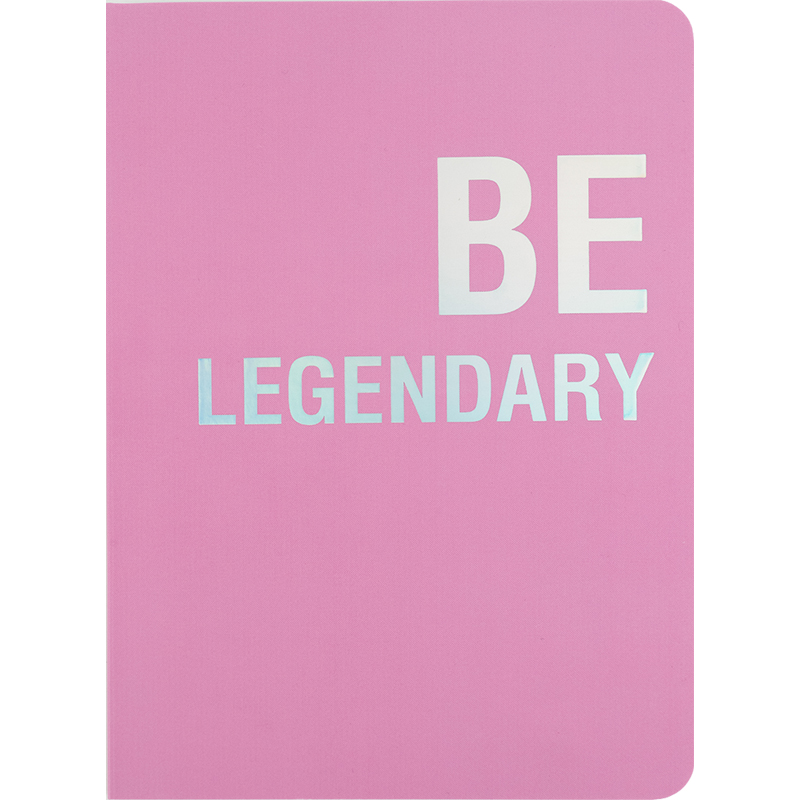 Книга записна Axent Motivation 8700-6-A, А5, 80 аркушів, клітинка, Be legendary